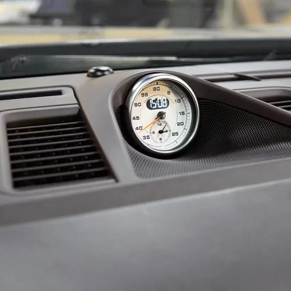 For Porsche Panamera 970 2010-2016 Interior Modification Kit Speedometer Clock Stopwatch Compass Central Console-New Condition - Image 5