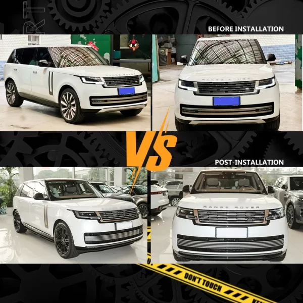 2024-2025   SV Body Kit Upgrade with New Front Bumper Grille and Fog Light Cut-Outs - Image 2