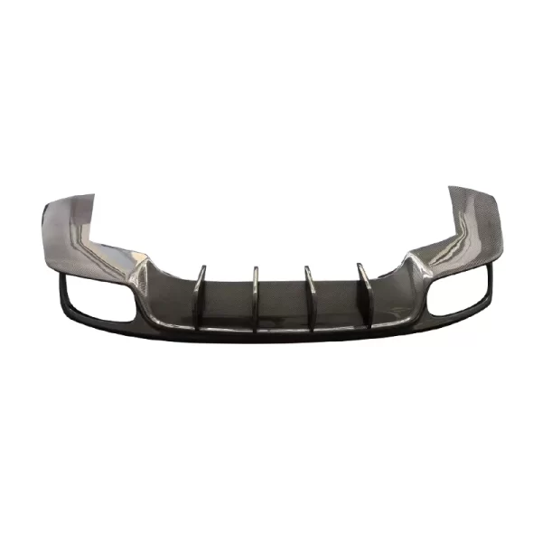 2017-2021 Porsche  Rear Lip Bumper Carbon Fiber Upgrade with New Condition and Fog Light Cut-Outs Model 971