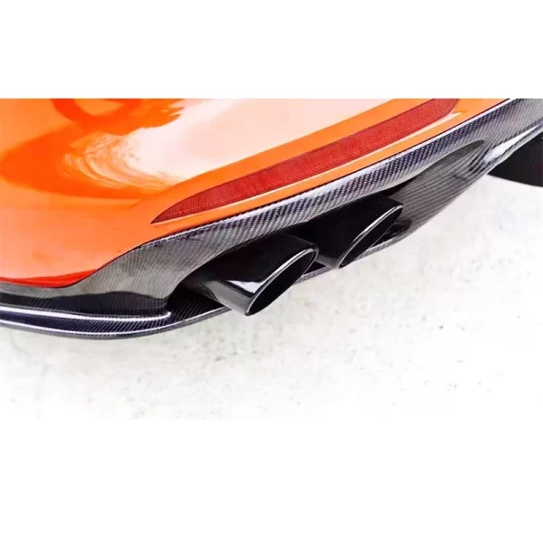 2017-2021 Porsche  Rear Lip Bumper Carbon Fiber Upgrade with New Condition and Fog Light Cut-Outs Model 971 - Image 5