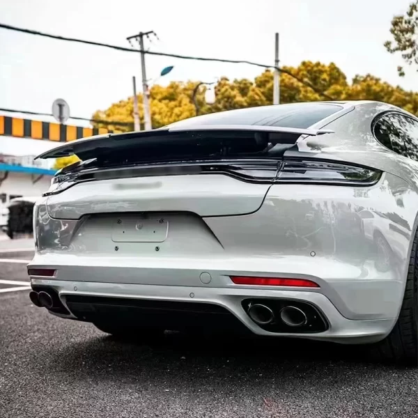 2017-2021 Porsche  971.1-971.2 Tail Light Upgrade Black Bumper Taillights and Tailgate for 2017-2021 Porsche Models - Image 4