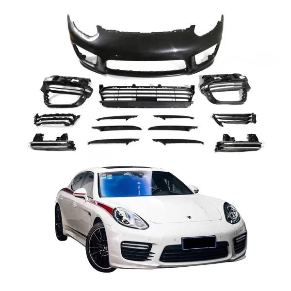 Porsche  2014-2016 970.2 Turbo Style Body Kit New Front Bumper Tips Car Grille Modification Upgrade Your Vehicle's