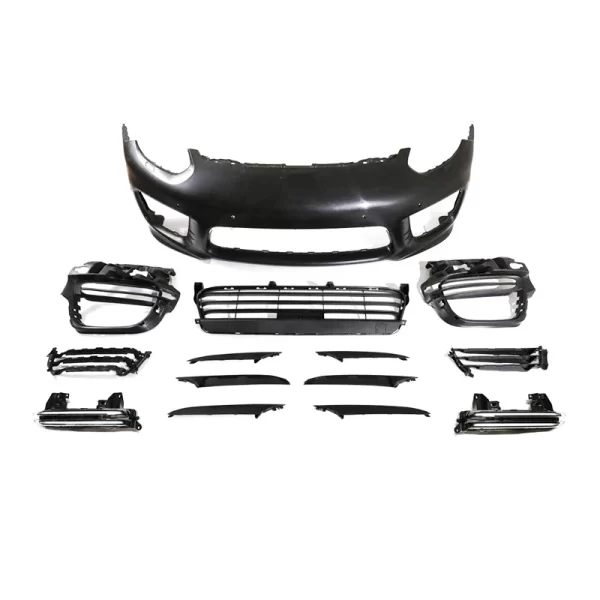 Porsche  2014-2016 970.2 Turbo Style Body Kit New Front Bumper Tips Car Grille Modification Upgrade Your Vehicle's - Image 2