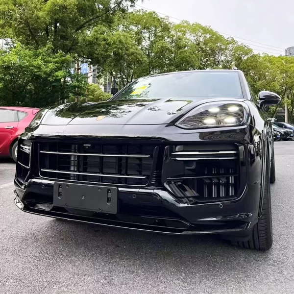 For Porsche 2018-2023 Car Modification 2024 Cayenne Turbo GT Bodykit Car PP Material Front Bumper LED Headlights Tailgate - Image 6