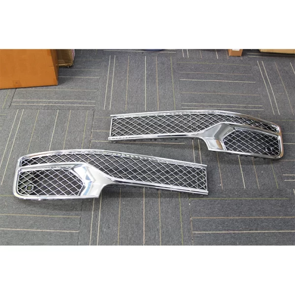 2020-2024 for Bentley Flying Spur Front Bumper Grille Car Body Kit with Fog Light Cut-Outs New Condition - Image 3