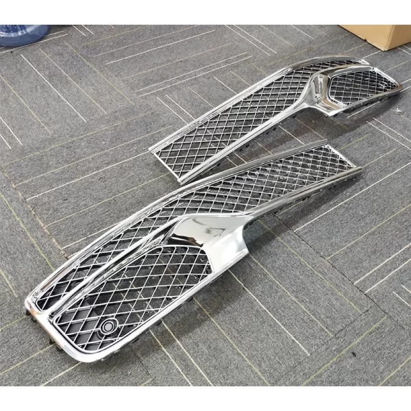 2020-2024 for Bentley Flying Spur Front Bumper Grille Car Body Kit with Fog Light Cut-Outs New Condition - Image 4