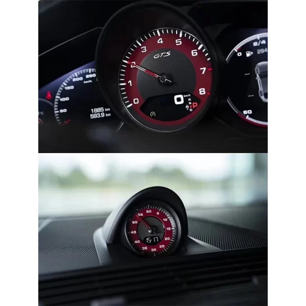 New Upgrade Stopwatch Instrument Clock for Porsche Cayenne Panamera 2017-2023 971 Color Change Condition New - Image 6