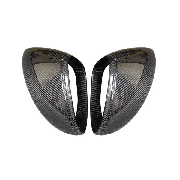 Suitable for Porsche 2018-2024 Cayenne Panamera Carbon Fiber Rearview Mirror 718Boxster Cayman 911Carrera Rearview Mirror