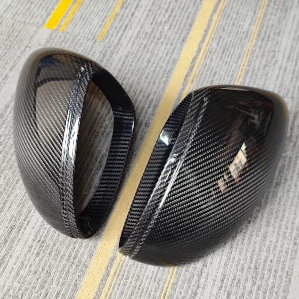 Suitable for Porsche 2018-2024 Cayenne Panamera Carbon Fiber Rearview Mirror 718Boxster Cayman 911Carrera Rearview Mirror - Image 3