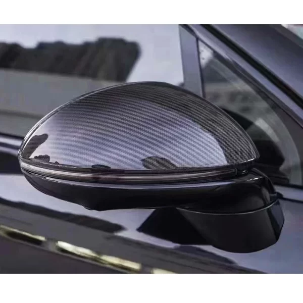 Suitable for Porsche 2018-2024 Cayenne Panamera Carbon Fiber Rearview Mirror 718Boxster Cayman 911Carrera Rearview Mirror - Image 5