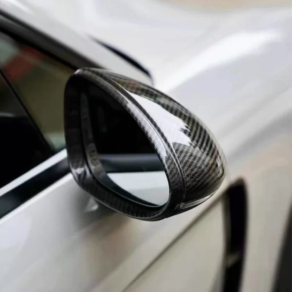 Suitable for Porsche 2018-2024 Cayenne Panamera Carbon Fiber Rearview Mirror 718Boxster Cayman 911Carrera Rearview Mirror - Image 6