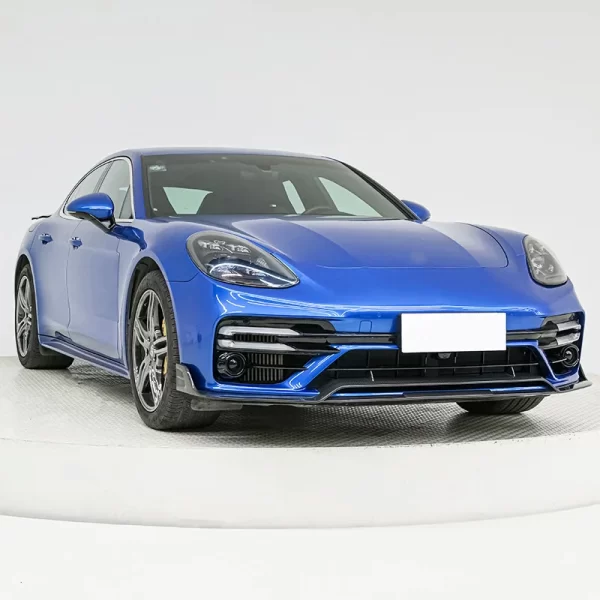 Suitable for Porsche 2017-2023 Panamera TurboS Front Bumper Carbon Fiber Front Lip Lower Deflector Front Spoiler for Car - Image 3