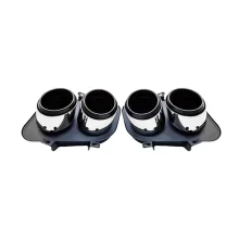 For Porsche 2020-2023 911 Carrera Car Modification Upgrade 992 4S Rear Bumper Exhaust Pipe 992 Sport Exhaust