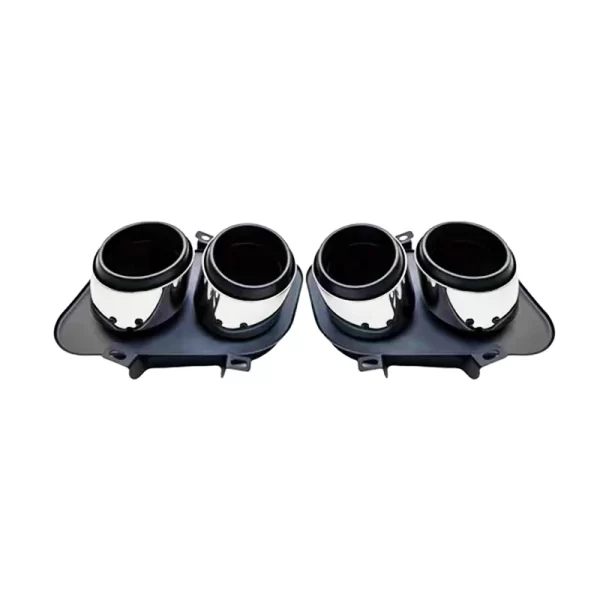 For Porsche 2020-2023 911 Carrera Car Modification Upgrade 992 4S Rear Bumper Exhaust Pipe 992 Sport Exhaust