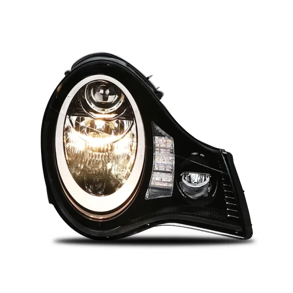 For Porsche 996 Car Modification Kit Turbo Car Lights LED Modified Headlight New Daytime Running Lights for 996 Model - Image 2