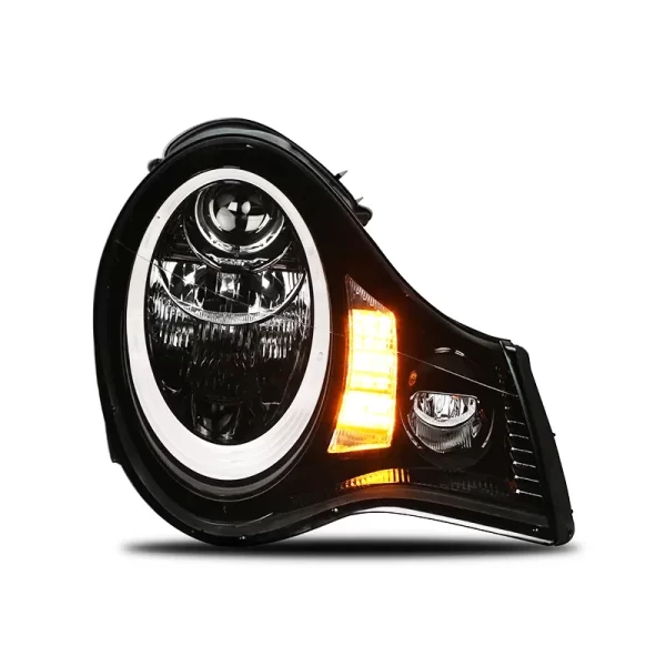 For Porsche 996 Car Modification Kit Turbo Car Lights LED Modified Headlight New Daytime Running Lights for 996 Model - Image 4