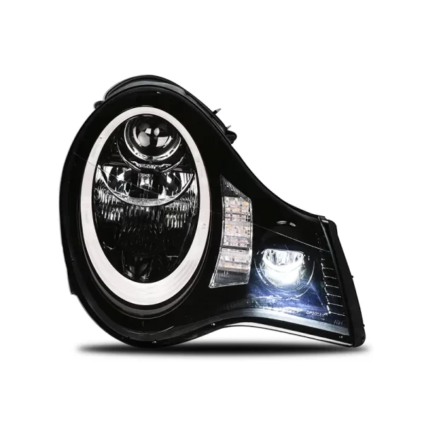 For Porsche 996 Car Modification Kit Turbo Car Lights LED Modified Headlight New Daytime Running Lights for 996 Model - Image 5