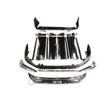 For Toyota Voxy 2022 Modification Front Lip Side Skirt Rear Lip Kit Low-End Upgrade High-End Body Surround New Condition Bumper