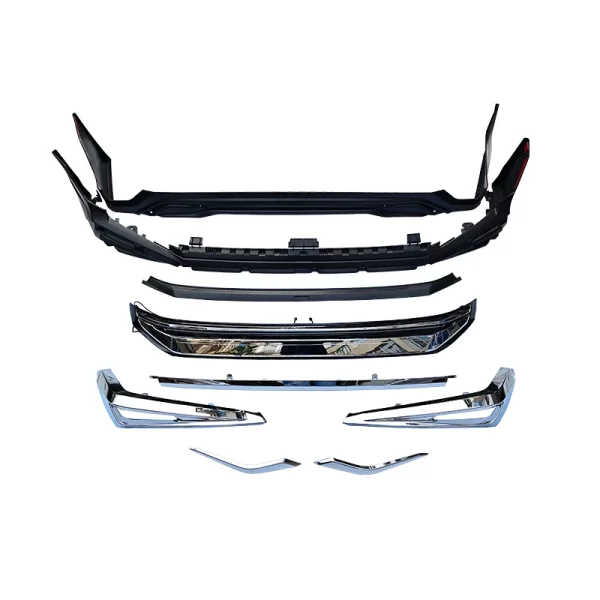 For Toyota Voxy 2022 Modification Front Lip Side Skirt Rear Lip Kit Low-End Upgrade High-End Body Surround New Condition Bumper - Image 3