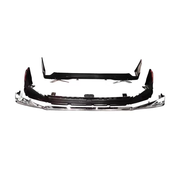 For Toyota Voxy 2022 Modification Front Lip Side Skirt Rear Lip Kit Low-End Upgrade High-End Body Surround New Condition Bumper - Image 4