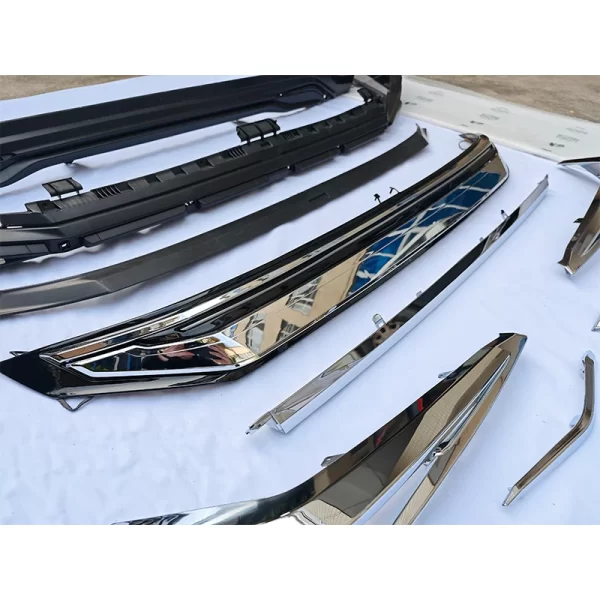 For Toyota Voxy 2022 Modification Front Lip Side Skirt Rear Lip Kit Low-End Upgrade High-End Body Surround New Condition Bumper - Image 5