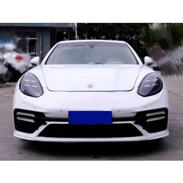For Porsche Panamera 2009-2016 TurboS Style Body Kit 970 971 Front Bumper Upgrade with New Front Headlight Modification - Image 2