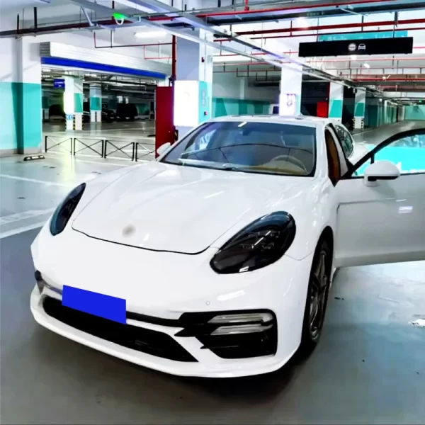 For Porsche Panamera 2009-2016 TurboS Style Body Kit 970 971 Front Bumper Upgrade with New Front Headlight Modification - Image 3