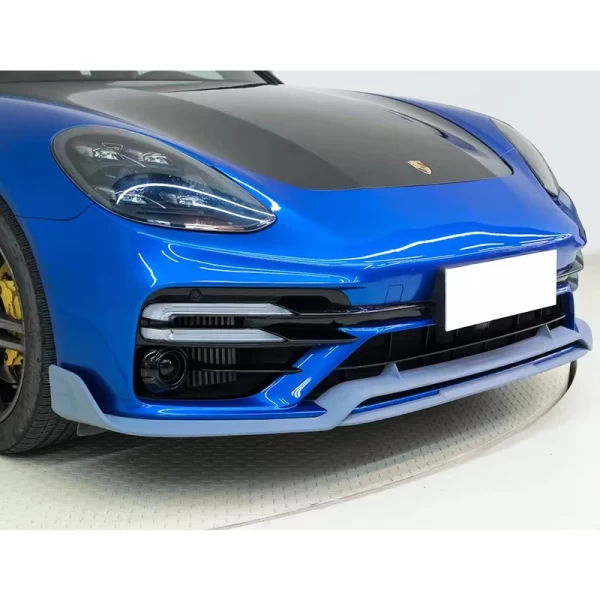 For Porsche Panamera 2017-2023 Car Modification TurboS Front Bumper Lip Front Bumper Bodykit Car - Image 2