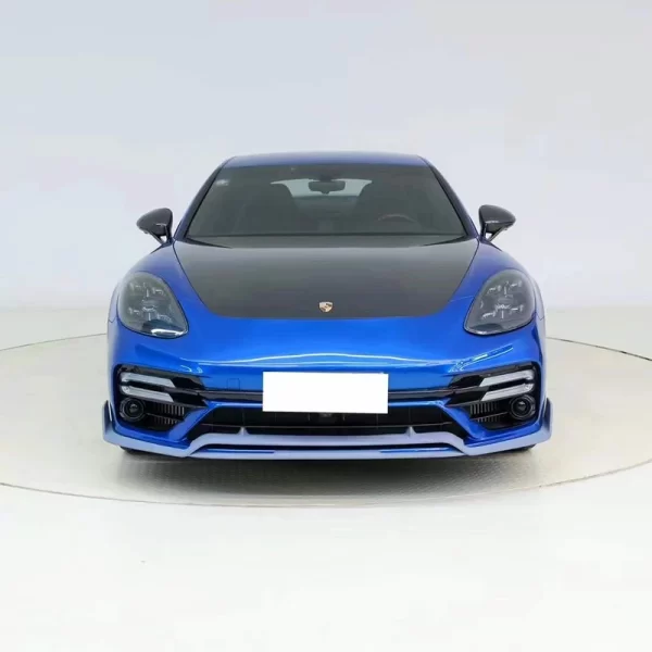 For Porsche Panamera 2017-2023 Car Modification TurboS Front Bumper Lip Front Bumper Bodykit Car - Image 4