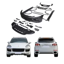 For Porsche Cayenne 2015-2017 958 Upgraded GTS Body Kits for Cars Modification Upgrade Kit Turbo Front and Rear Bumpers