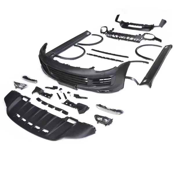 For Porsche Cayenne 2015-2017 958 Upgraded GTS Body Kits for Cars Modification Upgrade Kit Turbo Front and Rear Bumpers - Image 3