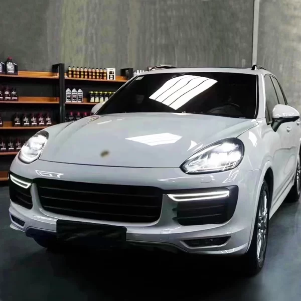 For Porsche Cayenne 2015-2017 958 Upgraded GTS Body Kits for Cars Modification Upgrade Kit Turbo Front and Rear Bumpers - Image 4