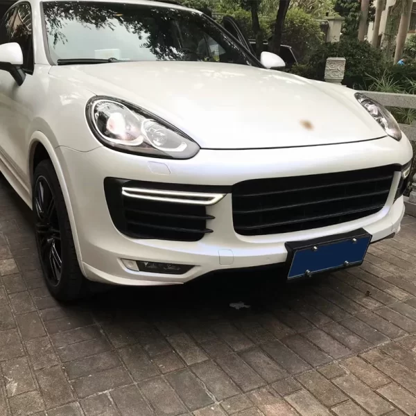 For Porsche Cayenne 2015-2017 958 Upgraded GTS Body Kits for Cars Modification Upgrade Kit Turbo Front and Rear Bumpers - Image 6
