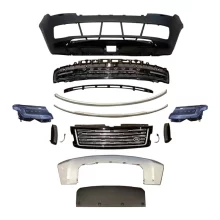 For Range Rover 2018-2022 Upgrade 2023 Range Rover Bodykit Car Modification Front Bumper Assembly Grille Grille
