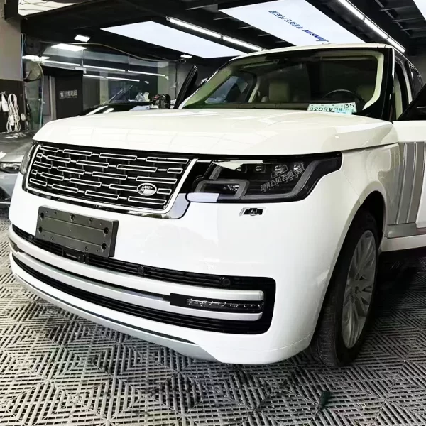 For Range Rover 2018-2022 Upgrade 2023 Range Rover Bodykit Car Modification Front Bumper Assembly Grille Grille - Image 4