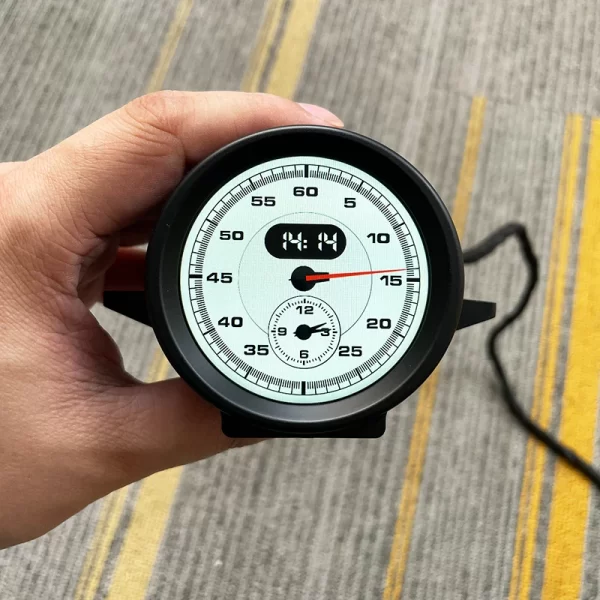 For Porsche Cayenne Panamera 970 Macan 95B Upgrade Kit Liquid Crystal Speedometer LCD Clock Stopwatch Car Modification - Image 5