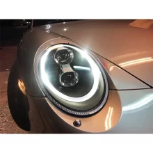 For Porsche 911 2005-2009 Car Modification Car Lights LED Modified Headlight New Daytime Running Lights for 997 Model