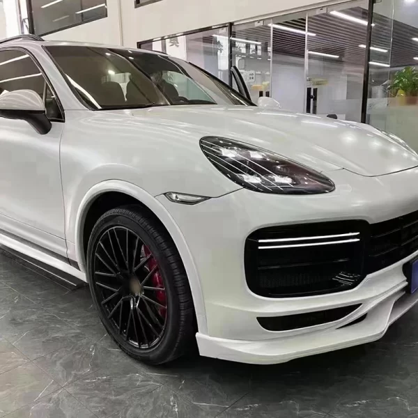 For Porsche Cayenne 2011-2014 Upgrade 2018 9Y0 Turbo Body Kits for Cars Modification Upgrade Kit Car Lights LED Headlight - Image 4