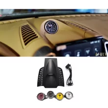 For Porsche Cayenne 2011-2017 Car Modification Upgrade Center Console Stopwatch Console Speedometer Upgrade Kit