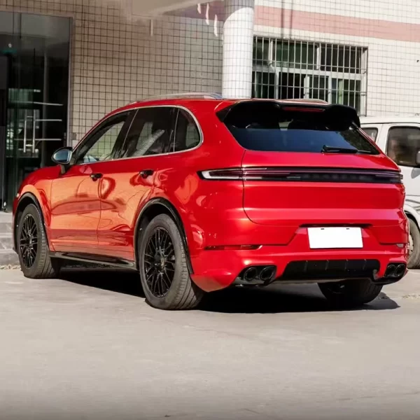 For Porsche 2011-2017 Cayenne Upgraded Body Kit 2024 New Cayenne Rear Door LED Taillights PP Material Rear Bumper - Image 3