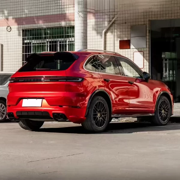 For Porsche 2011-2017 Cayenne Upgraded Body Kit 2024 New Cayenne Rear Door LED Taillights PP Material Rear Bumper - Image 4