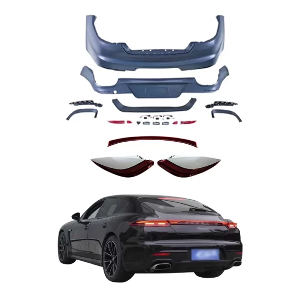 Continuous Taillight Upgrade with LED Lamp for 2010-2016 Porsche Panamera 970 New Brake Turn Signal Reverse Light at 12V Voltage - Image 2