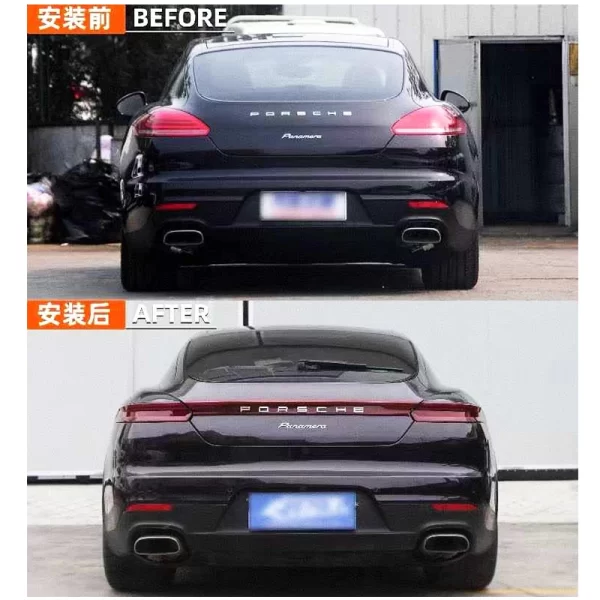 Continuous Taillight Upgrade with LED Lamp for 2010-2016 Porsche Panamera 970 New Brake Turn Signal Reverse Light at 12V Voltage - Image 4