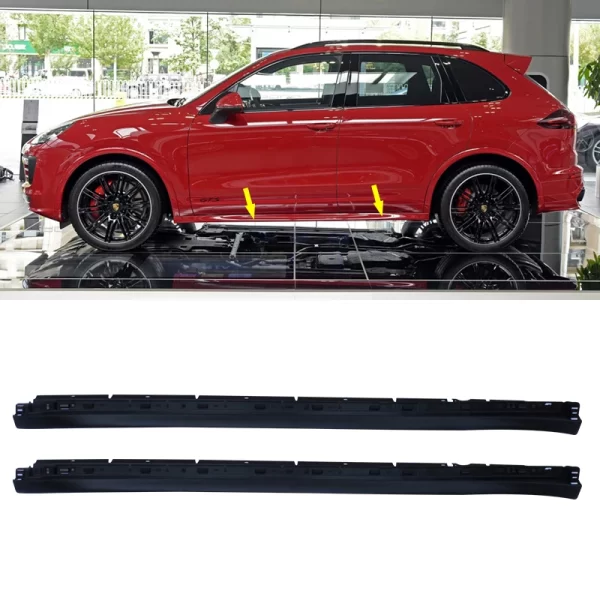 Suitable for Porsche 2011-2017 Cayenne GTS Side Skirts 958 Side Frame Protectors Car Body Kits - Image 2