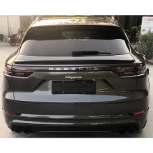 New Carbon Fiber Tailgate Middle Fixed Spoiler 9Y0 for Porsche Cayenne 2018-2024