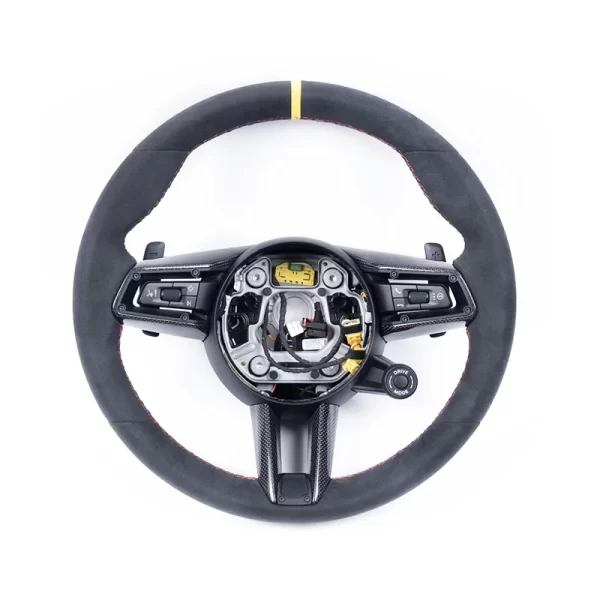 Suitable for Porsche 2020-2024 911 Body Interior Upgrade GT Carbon Fiber Steering Wheel Cayenne Panamera 971.2 976