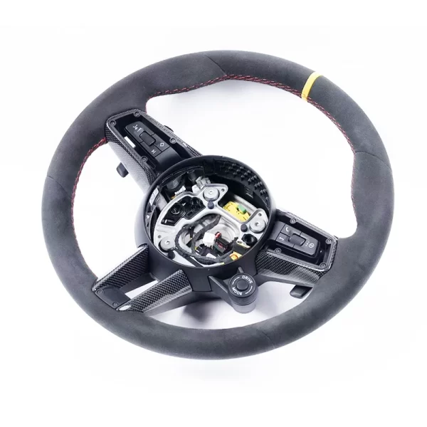 Suitable for Porsche 2020-2024 911 Body Interior Upgrade GT Carbon Fiber Steering Wheel Cayenne Panamera 971.2 976 - Image 2