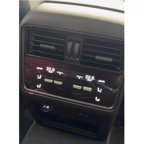 Suitable for Porsche 2024-2025 Cayenne Upgraded Rear air Conditioning Control Panel Car Temperature Regulation air Outlet - Image 4
