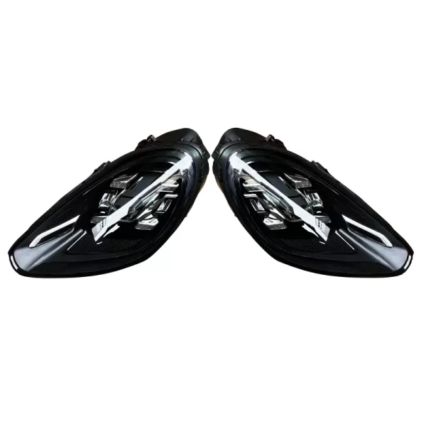 2015-2017 Porsche Cayenne High Configuration LED Headlights Upgrade Modified Headlights Plug and Play New Condition - Image 2