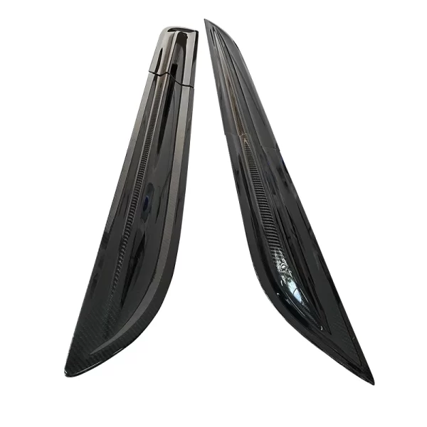 True Carbon Fiber Body Trim Panel for Porsche Macan 2014-2023 95B Side Trim Strips Upgrade New Condition - Image 4